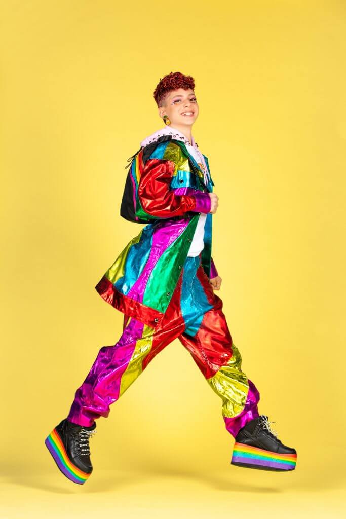 Ripple Jeans and Ripple Jacket for <a href="https://readymag.com/u2615749999/2704792/82/" target="_blank" rel="noopener">"Pride by Youth"</a> in NYC Pride Guide 2021 Editorial shot by Rhianydd Hylton styled by Altorrin